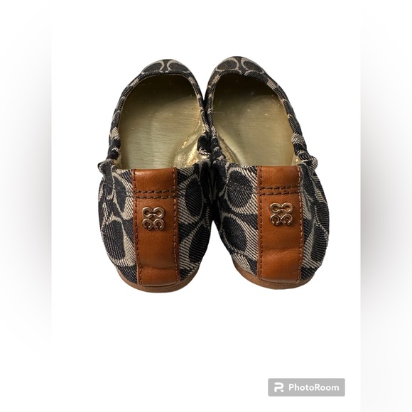 Coach Ballet Flats in Signature C Denim| Size: 6.5 - Picture 3 of 5